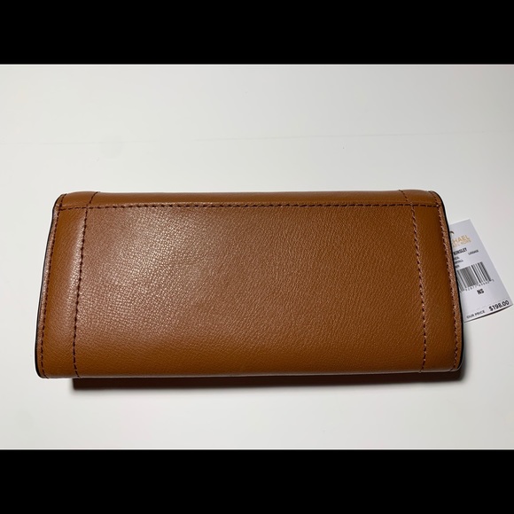 MICHAEL KORS KINSLEY WALLET MARIGOLD LEATHER - Picture 2 of 5